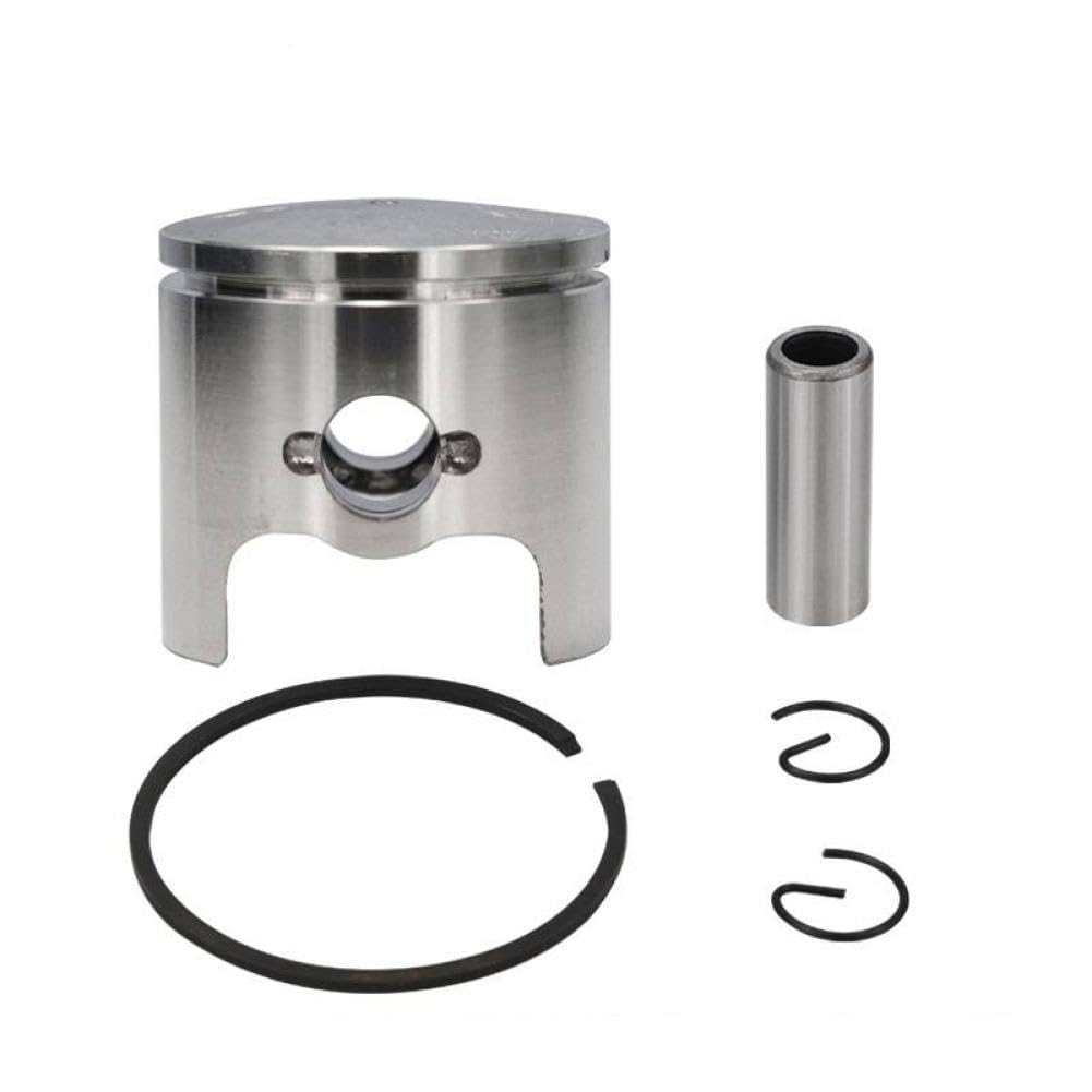 Mighty Scapers Single Ring Piston Pin Kit 39Mm For Chainsaw Engine Repair Compatible With G3800 3800 38Cc Cylinder(Single Ring)