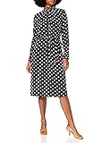 DOTTED MOSS Dress long sleeve,3/4 Length