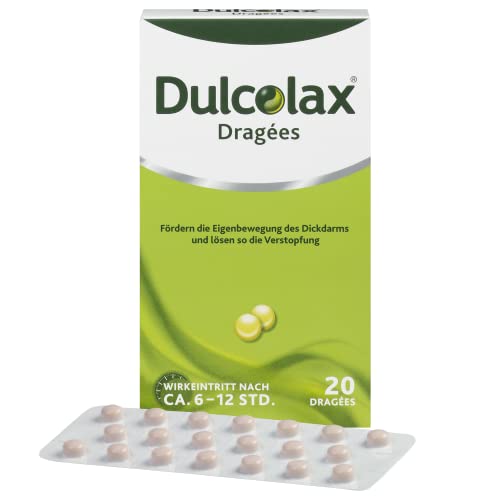 Dulcolax® Dragées 20 Stk. Wirkstoff Bisacodyl planbare Befreiung von Verstopfung Cover