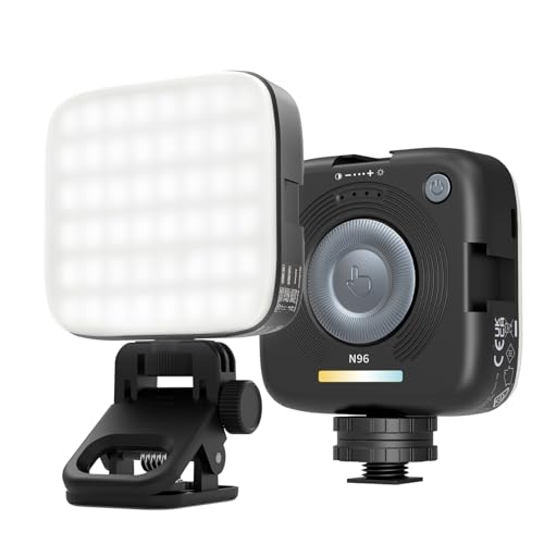 NEEWER ENTRY LEVEL VERSION Luce LED Magnetica per Fotocamera, Piccolo Pannello Luce Bicolore con...