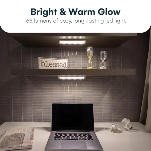 Brilliant Evolution BRRC116 Wireless Ultra Thin Led Light Bar- Battery Operated Lights - Kitchen Under Cabinet Lighting - Closet Light - Stick On Push Light - Under Counter Lights thumb #6