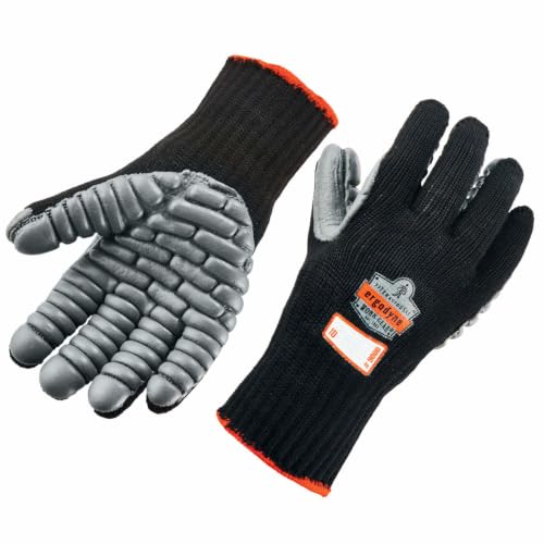 Image of Ergodyne ProFlex 9000 Certified Lightweight Anti-Vibration Work Glove, X-Large,Black