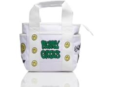 新品未使用　パーリーゲイツ　上田桃子　ニコちゃん　総柄　カートバッグ　チャーム 新品未使用 パーリーゲイツ 上田桃子 ニコちゃん 総柄 カートバッグ