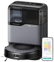 eufy Omni C20, Robot Vacuum Cleaner with Mop, All-in-One Station,7,000 Pa Powerful Suction, Ultra-Slim, Auto Emptying, Wash…