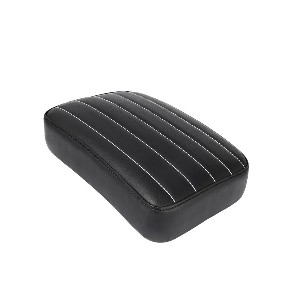 Asiento trasero rectangular de 8 ventosas para moto Custom y Touring 7