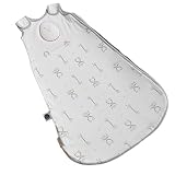 Nested Bean Zen Sack - Gently Weighted Sleep Sacks | Baby: 6-15 Months | Bamboo Cotton Blend | Newbo