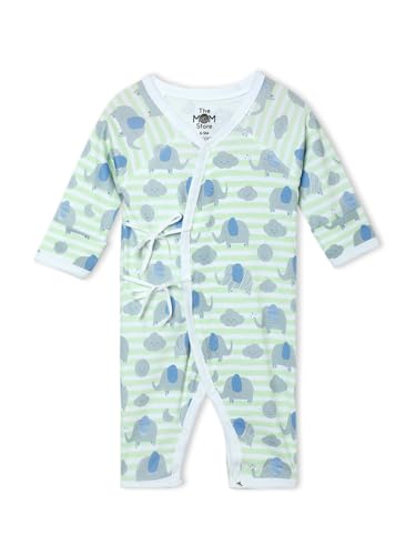 Image of The Mom Store Baby Romper Jabla Style For Boys And Girls | Cotton | Soft Infant Bodysuit | Trendy Stylish Sleepwear For Newborn Baby | Printed | Unisex Comfortable Everyday Baby Wear