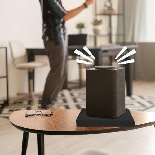 ERINGOGO 2 Piezas Paneles de Espuma Acústica Almohadillas Anti Vibración para Aislamiento Acústico Espuma de Alta Densidad para Paredes Estudio y Juegos miniatura 5
