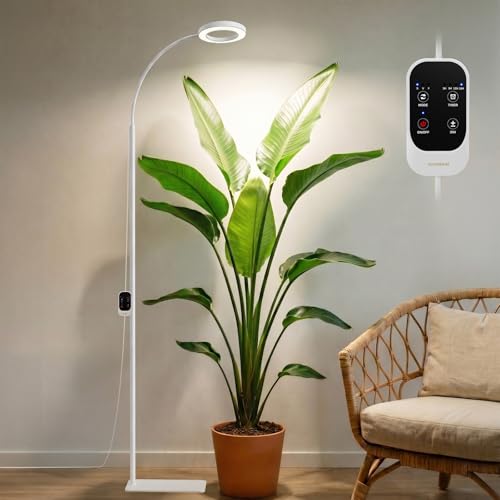 Image of GLOWRIUM Grow Lights for Indoor Plants,Full Spectrum Plant Light with Stand