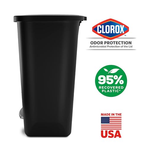 Caneca de basura rectangular plástico 20 gal 3 pack miniatura 3