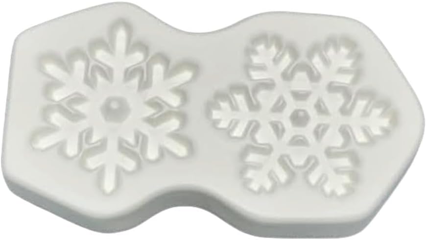 8"X 4"-Deep 1" Snowflake 2024 Mold Glass Fusing