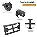 Hoolcar Front License Plate Frame Car License Plate Mounting Bracket Holder Compatible with Ford Mustang 2024-2025, Black