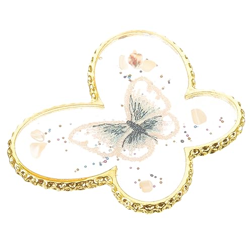 VINTORKY 顔料混合プレート ネイルミキシングパレット 化粧品パレット ポリッシュカラーミキシングプレート 星型ネイルパレット クリスタルアゲートパレット マニキュアパレット ネイルアートパレ