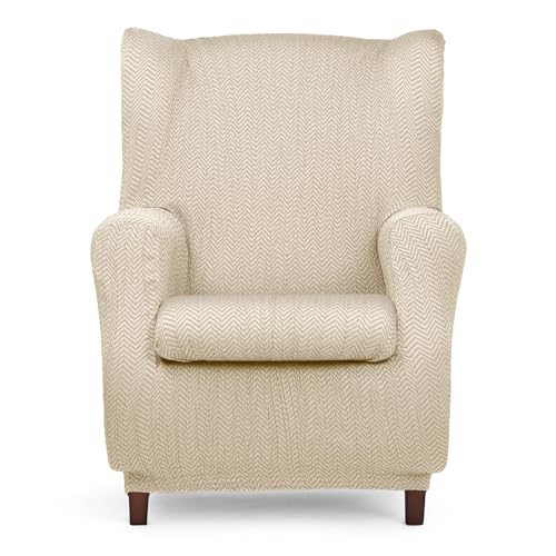 Eysa copripoltrona elastica bergere colore crudo design Luz