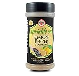 Sprinkle On Lemon Pepper Seasoning, 9-Ounce Bottle