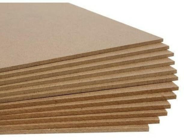 KASHISH Enterprises Exquisite Wood Veneer for Elegant Interior Enhancements, 12x14 inches MDF Set of 6, 2mm Thick for Craft-picture-42