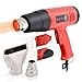 Vinyl Wrap Tool Kit for Car Wrapping, Window Tinting Film Application and PPF Installation, Includes 110V Heat Gun for Vinyl, Toolkit Bag, Micro Wrap Squeegee, Magnet Holder, Film Cutter, Scraper