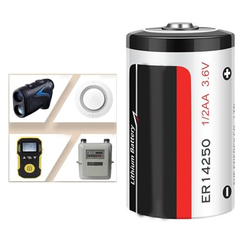 Pila de litio ER14250 3.6V alta capacidad para temperaturas extremas miniatura 2