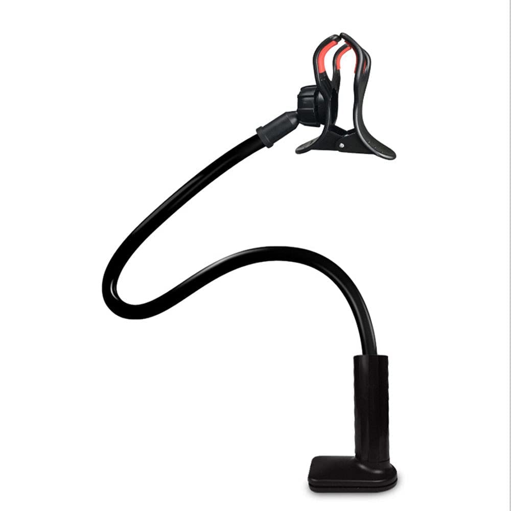Portable Support Téléphone Avec Col De Cygne, Avec Bras Rotatif Et Réglable à 360 Degrés, Universelle Flexible Support Col De Cygne Pour 4-6.3 Pouces Smartphone Lit, Bureau, Voiture, Chambre