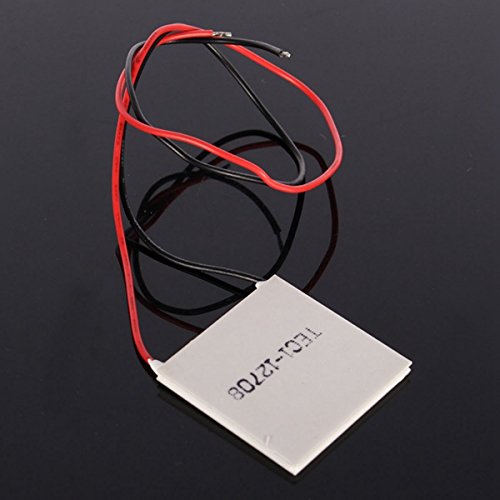 sourcing map TEC1-12708 Thermoelektrischer Kühler Kühlkörper Peltier 12 Volt 77 Watt sourcing map TEC1-12708 Thermoelektrischer Kühler Kühlkörper Peltier 12 Volt 77 Watt