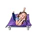 ROLLEE POLLEE Nap Sac Roll Up Napping Blanket with Attached Pillow for Preschool/Daycare, Super Soft with Elastic Straps, Fits Most Mats and Cots (Pink)