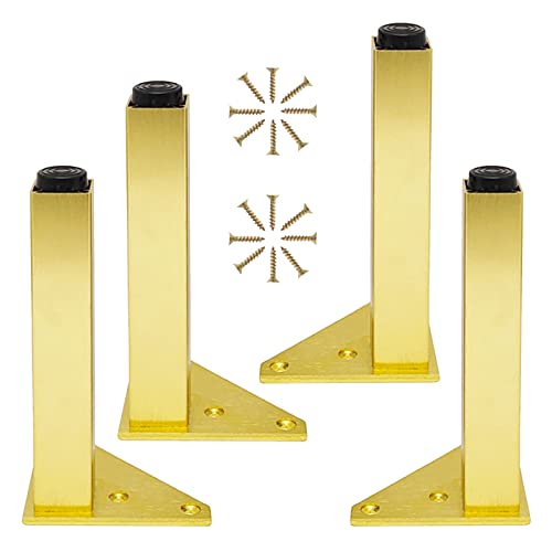 Jolan Gambe da Tavolo in Metallo,Gambe per Mobili