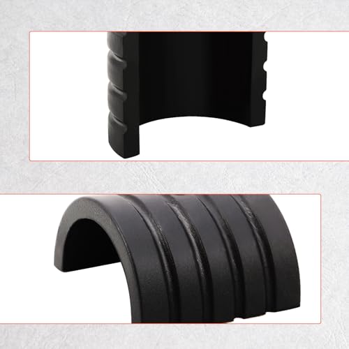 Image of FOVPLUE Universal Motorcycle Highway Peg Mount Spacers /Rubber Bushings, Convert 1.25'' Footpeg Mount to 1'' Engine Guard /Crash Bar,for Harley Sportster Dyna /Honda /Yamaha /Kawasaki /Suzuki /Triumph /BMW