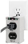 Tripp Lite ISOBLOK2-0 Isobar Surge Protector Wallmount Direct Plug in 2 Sortie 1410 J
