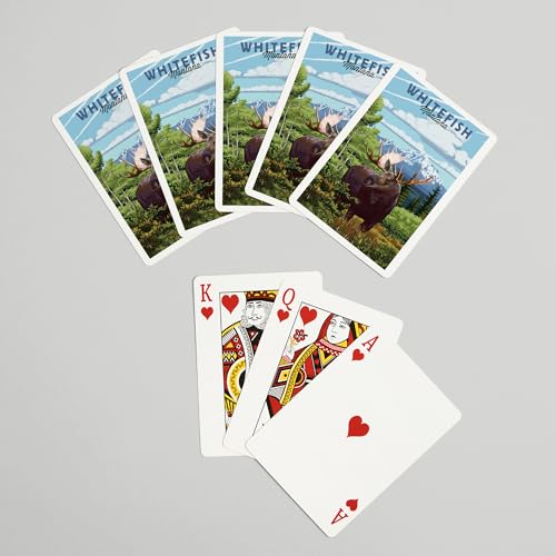 Baraja Poker Lantern Press Whitefish Montana 52 Cartas miniatura 7