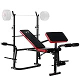 ISE Banc Musculation Complet Musculation, Banc de Musculation Complet Fitness, Banc de Mus...