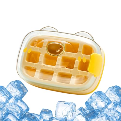 Cubo De Hielo | Liberación Fácil con Presión | Taza Vertical Portátil Viajes Cocina Hogar Y Exteriores Uso Diario