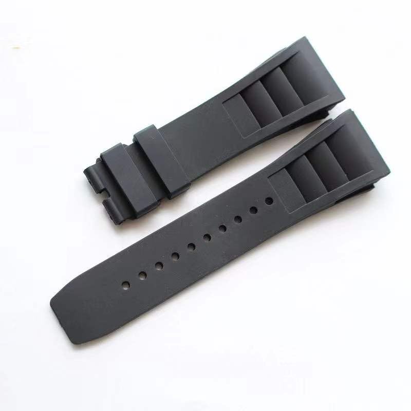 KevisaeRubber Silicone Watch Band Compatible with Richard Mille RM035 011 055 030 Watch Strap- Replacement for 25mm Richard Mille Rubber Watch Band Strap