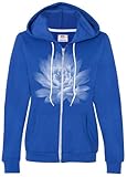 Yoga Clothing For You Ladies Lotus Flower Full Zip Hoodie