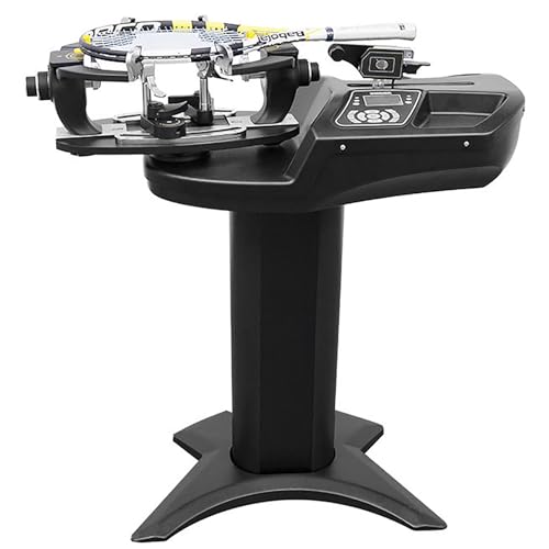 Badminton Racket Stringing Machine Desktop Racket Stringing Machine with Intelligent Operation, 6 Core Technologies, and Auto 360 Degree Rotating Base Kit and Tools included
