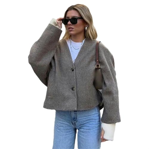 Blazer vintage pour femme JXQXHCFS pour rester chic sans avoir froid