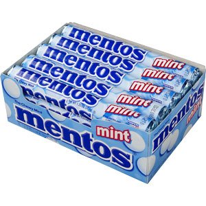 Image of Mentos Mint Candy, 1.32-Ounce Rolls (Pack of 15)