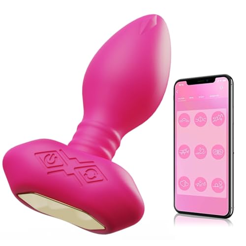 APP Analvibratoren für Mann, Analplug# für Frauen Vibrator Sexspielzeug Vibration für Frauen,Anal Plug Sex Spielzeug für die Männer,Sex Toys ButtPlug mit 9 Modus,Sex Spielzeug für die Frau Paare