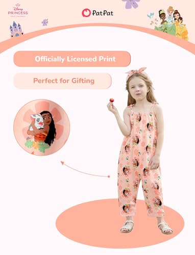 Image of Disney Frozen Elsa Princess Minnie Stitch Marie Girls Romper with Bow Tie Strap and Headband Cute Jumpsuit for Baby & Toddler
