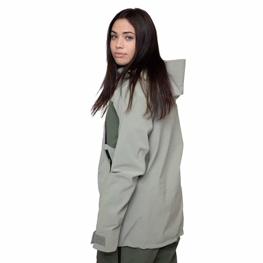 L1 Atlas Women's Snowboard Jacket (as1, alpha, m, regular, regular, Shadow/Thyme)