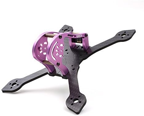 GEPRC Sparrow Micro FPV Quadcopter Quad Race Drone 3inch 145mm Frame GEP MSX3 Purple for FPV Racing Drone Kit