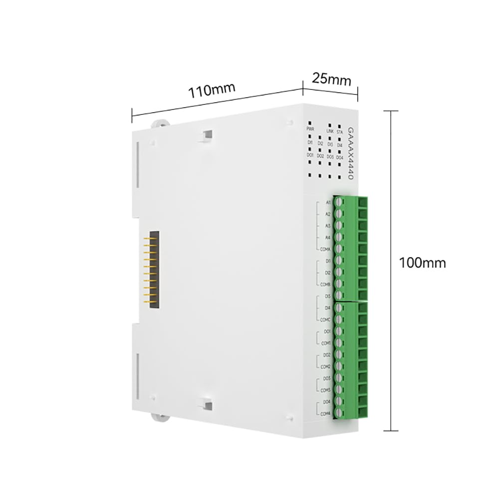 Amazon.com: 4DI+4AI+4DO Expansion Remote IO Module RS485 Ethernet