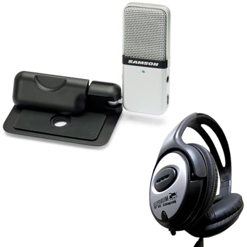 Samson Go Mic - Micrófono compacto USB para portátil y auriculares keepdrum