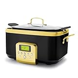GreenPan Elite 8-in-1 Programmable 6QT Electric Slow Cooker, Dishwasher Safe Lid & Removable Crock, PFAS-Free Healthy Ceramic Nonstick...