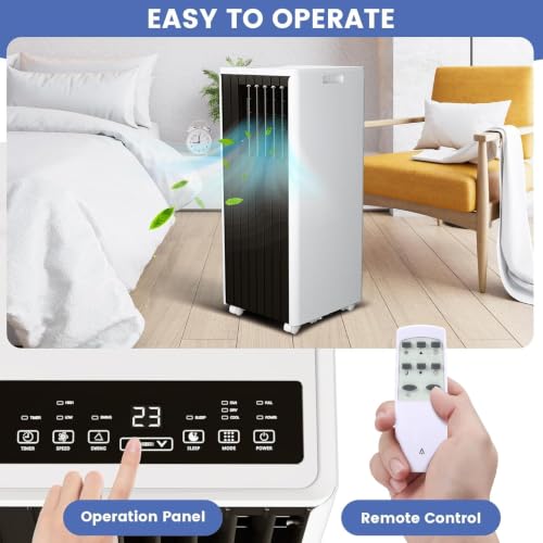 Image of Garvee 3-in-1 Portable Air Conditioner, 8000 BTU (5000 BTU SACC) AC Unit