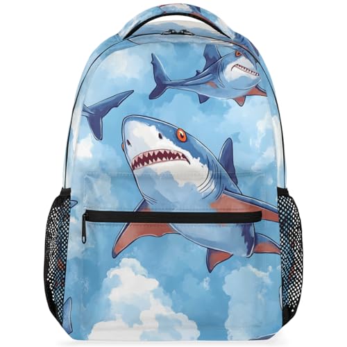 Sac à dos requin de voyage et camping pour explorer la nature en ville