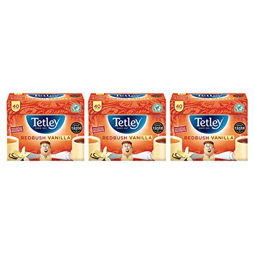 Thé Tetley Redbush en lot de 120 sachets pour vos pauses sans théine