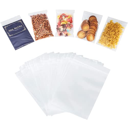Miniatura 2 de Raylu Paper - Bolsas Auto Cierre Zip, Pack De 100 Bolsas De Plástico Transparente Reutilizables, Usos Múltiples, Hecho En Europa 16 X 22