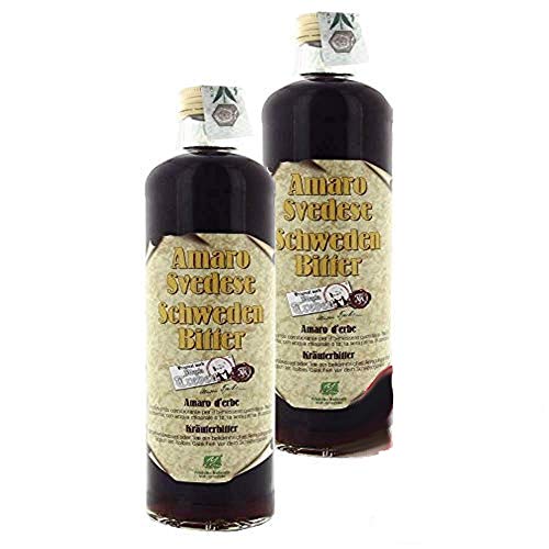 AMARO SVEDESE originale di Maria Treben - 500 ml (2 Confezioni Da 500ml)