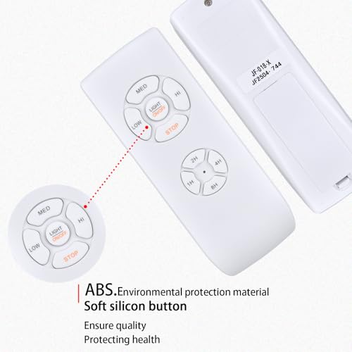 Télécommande de rechange universelle 3 en 1 pour ventilateur de plafond QlACHlP - 3