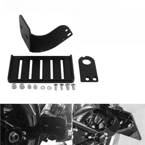 Support plaque immatriculation moto Sportster customiser - 3